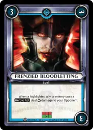 Frenzied Bloodletting